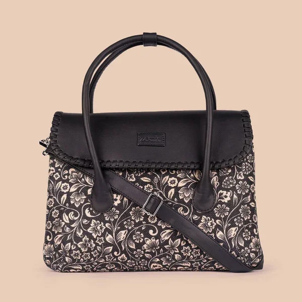 Bagstek Flomotif Lattice Lace Satchel & Sling Bag Combo